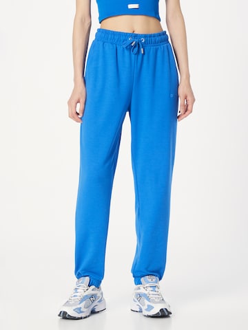 Effilé Pantalon de sport 'FREI' ONLY PLAY en bleu : devant