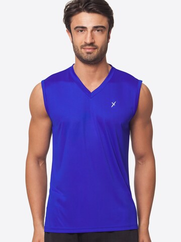 cflex Performance Shirt in Blue: front