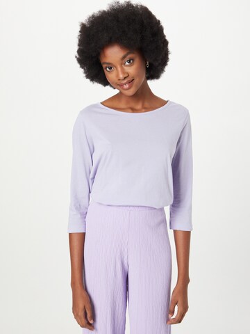 T-shirt Marc O'Polo en violet : devant