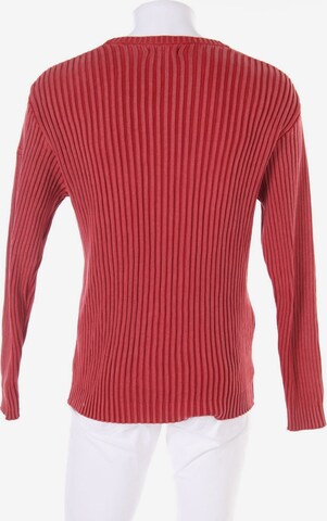 façonnable Baumwoll-Pullover L in Rot