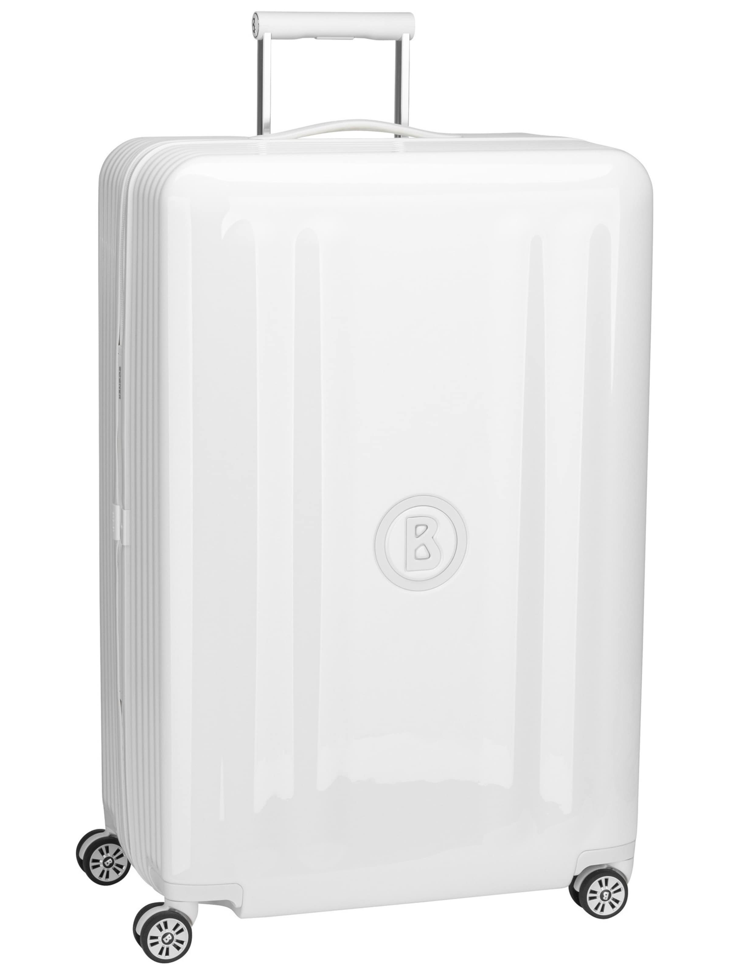 BOGNER Trolley 'Piz C75' in Wit: voorkant