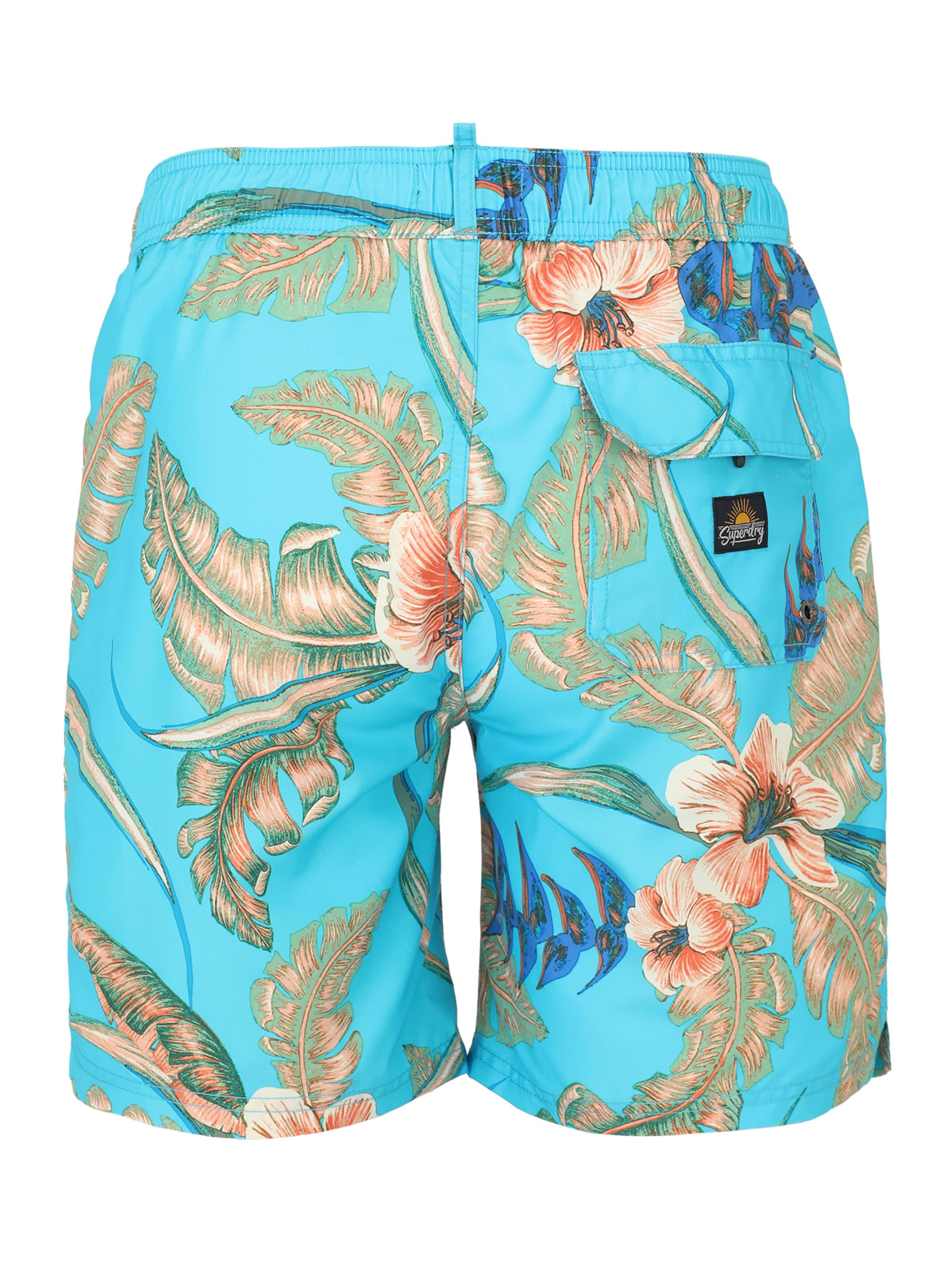 Superdry & Co Plavecké šortky – modrá