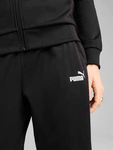PUMA Trainingsanzug in Schwarz