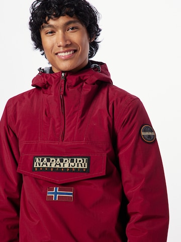 Veste mi-saison 'RAINFOREST' NAPAPIJRI en rouge