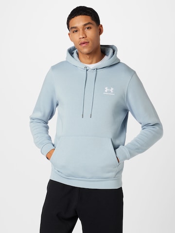 UNDER ARMOUR Sportsweatshirt 'Essential' i blå: forside