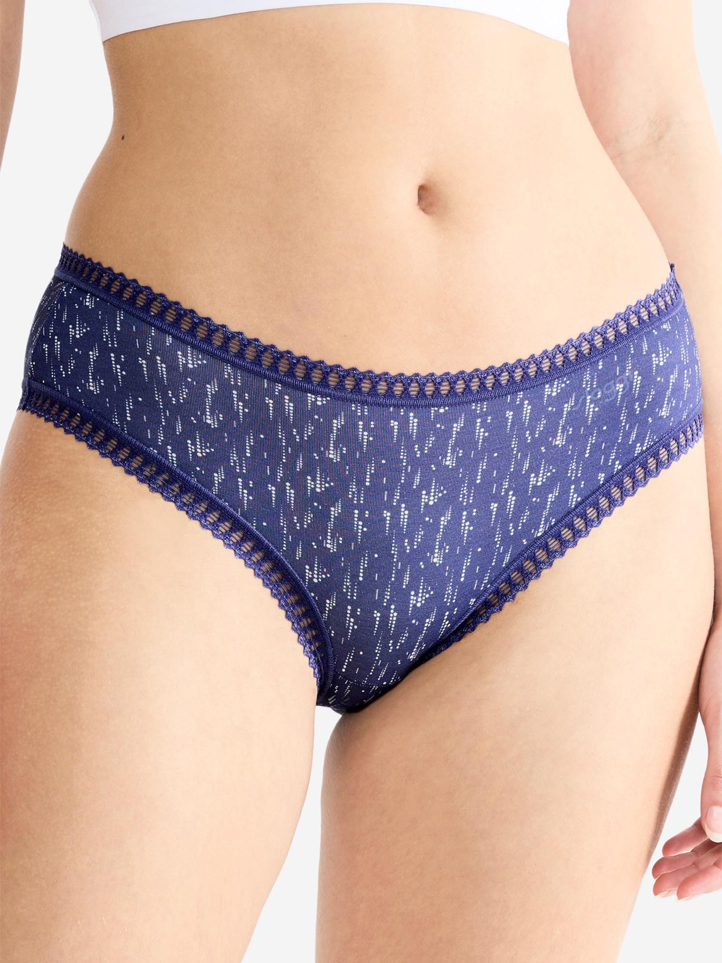 SLOGGI Broekje 'GO Crush' in Blauw: voorkant