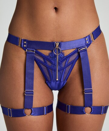 Hunkemöller Thong 'Sable' in Blue: front