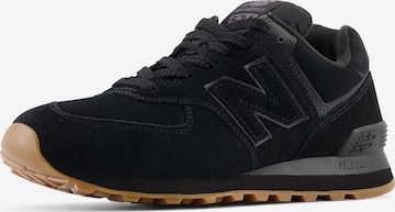 new balance Platform trainers '574' in Black: front