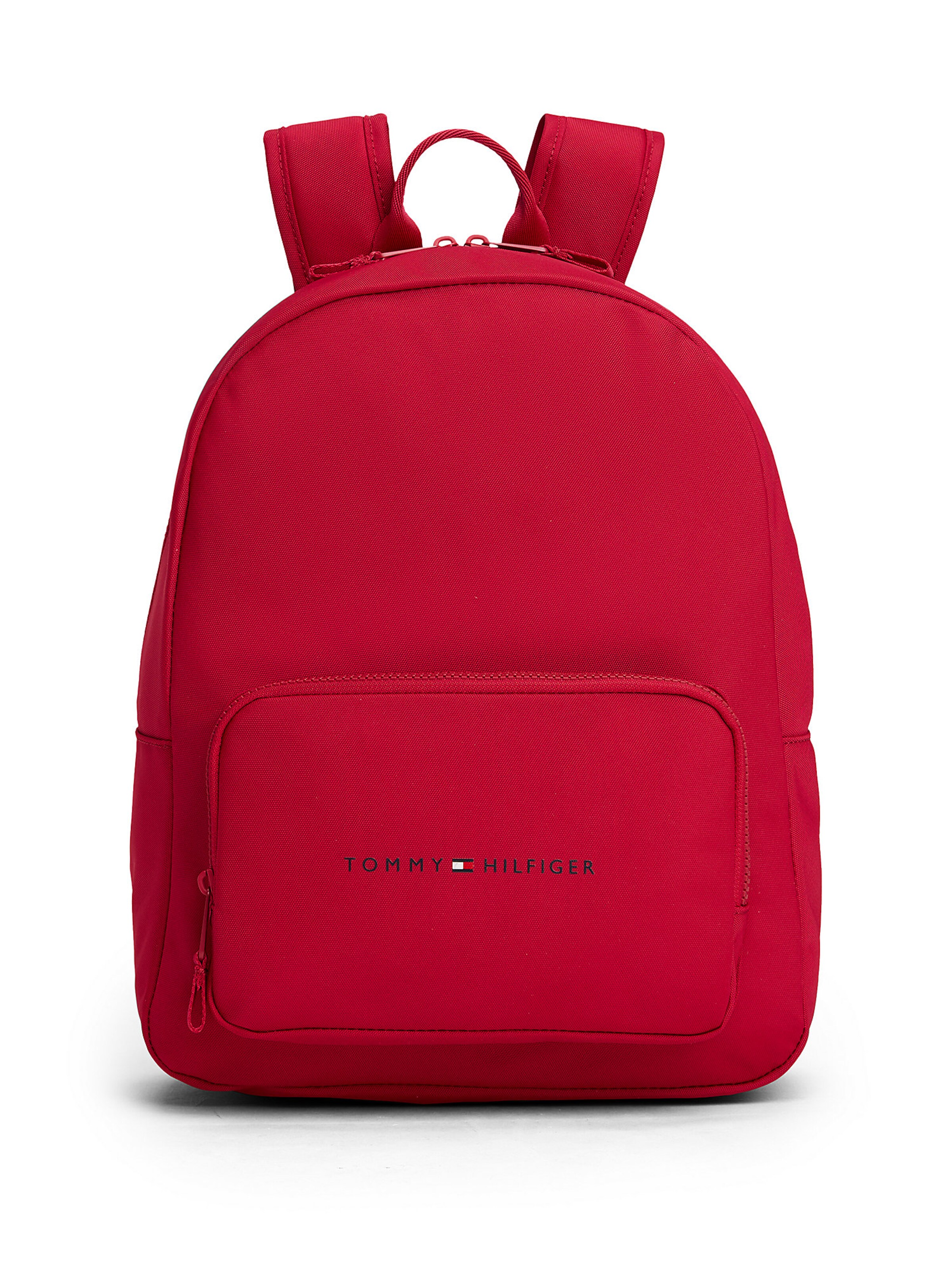 Sac à dos 'Essential' TOMMY HILFIGER en rouge : devant