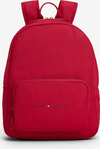 TOMMY HILFIGER Rucksack 'Essential' in Rot: Vorderseite