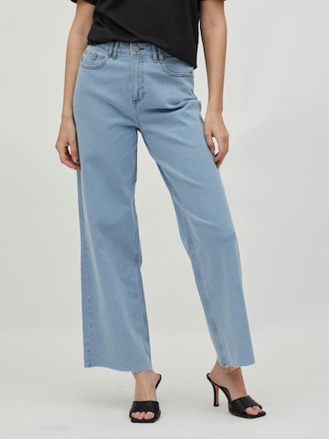 VILA Wide leg Jeans in Blue: front