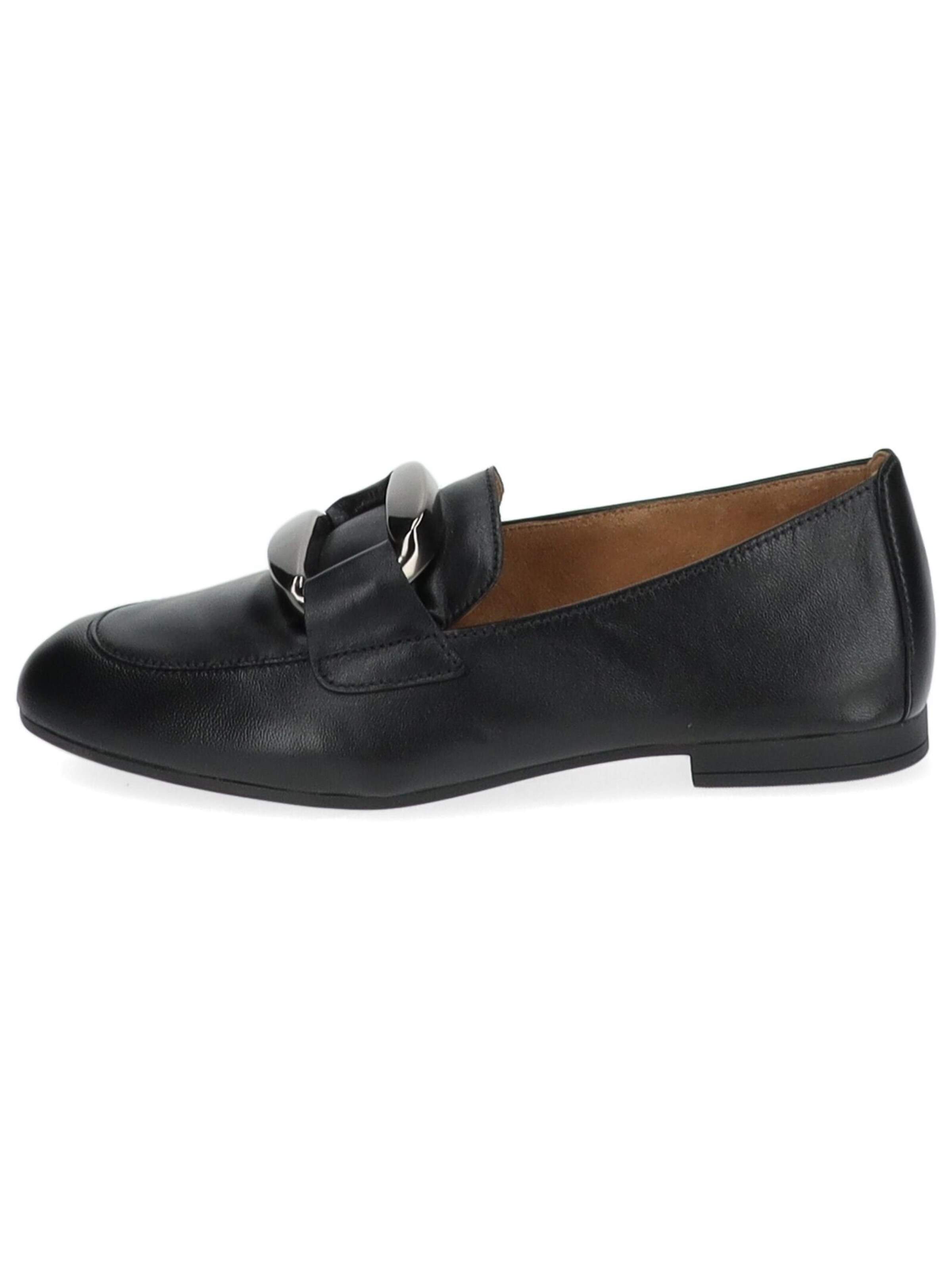 GABOR Classic Flats in Black: front