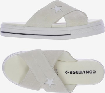 CONVERSE Sandals & High-Heeled Sandals in 41 in White: front
