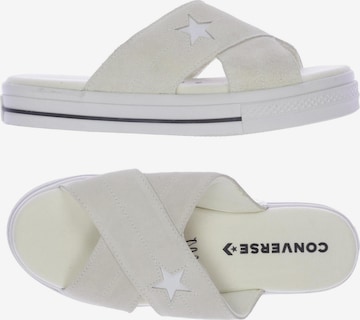 CONVERSE Sandalen 41 in Weiß: predná strana