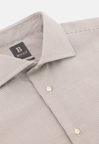 Regular fit Camicia di Boggi Milano in beige