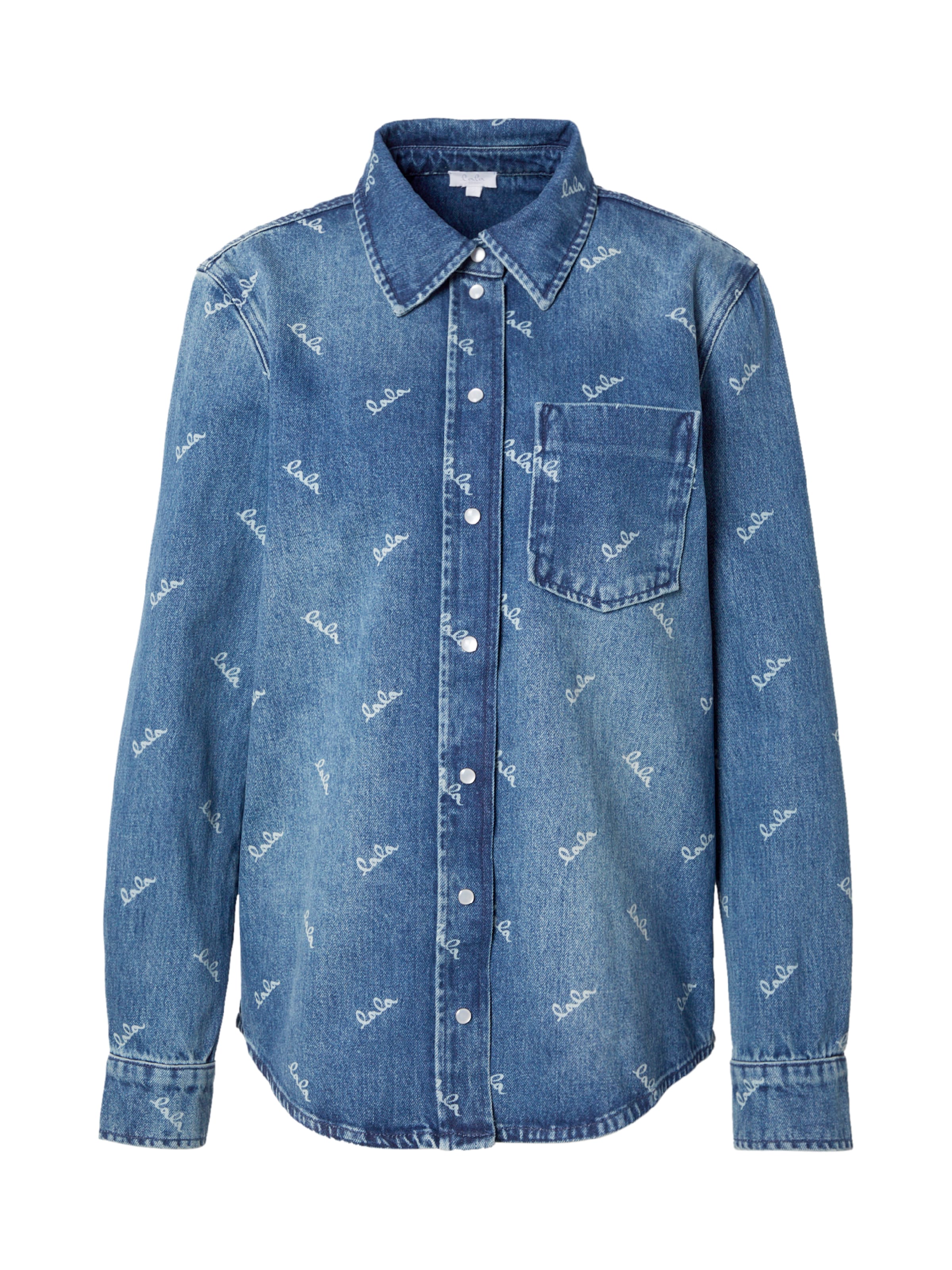 Lala Berlin Μπλούζα 'Beks' σε μπλε: μπροστά