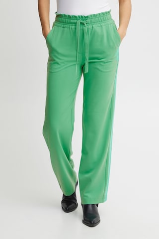 b.young Regular Pants 'DANTA' in Green: front