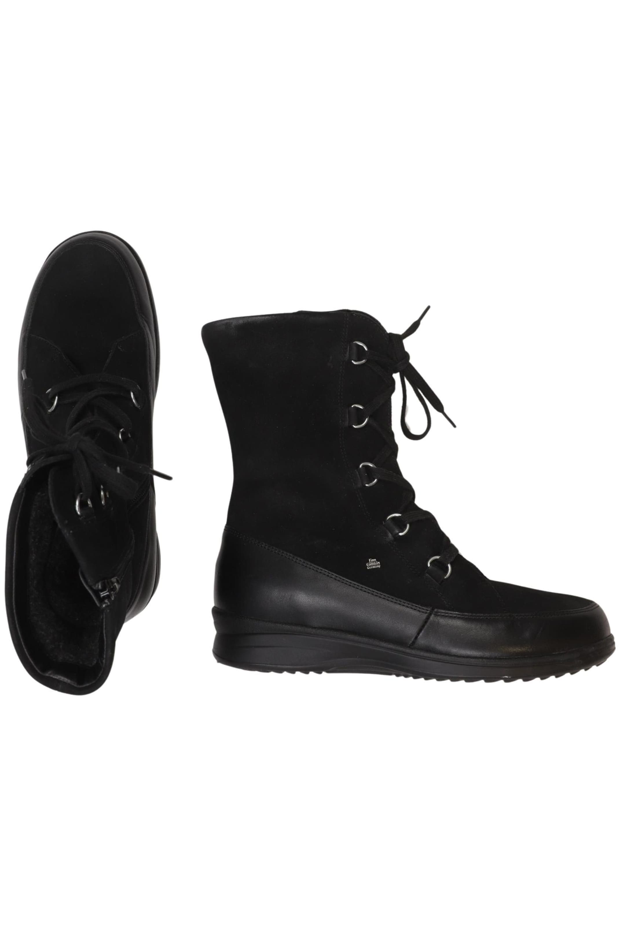 Finn Comfort Dress Boots in 39 in Black: front
