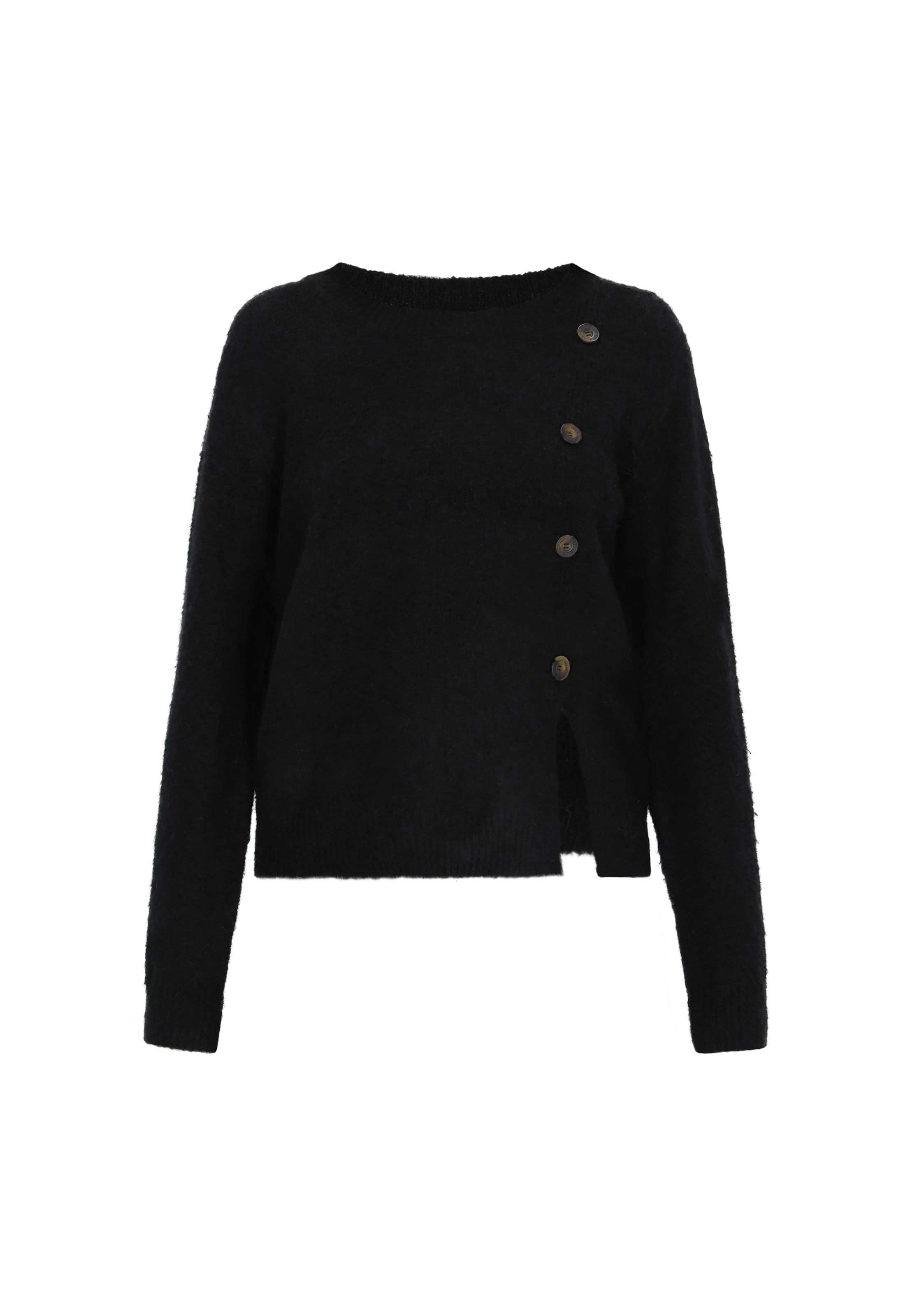 DreiMaster Vintage Sweater in Black: front