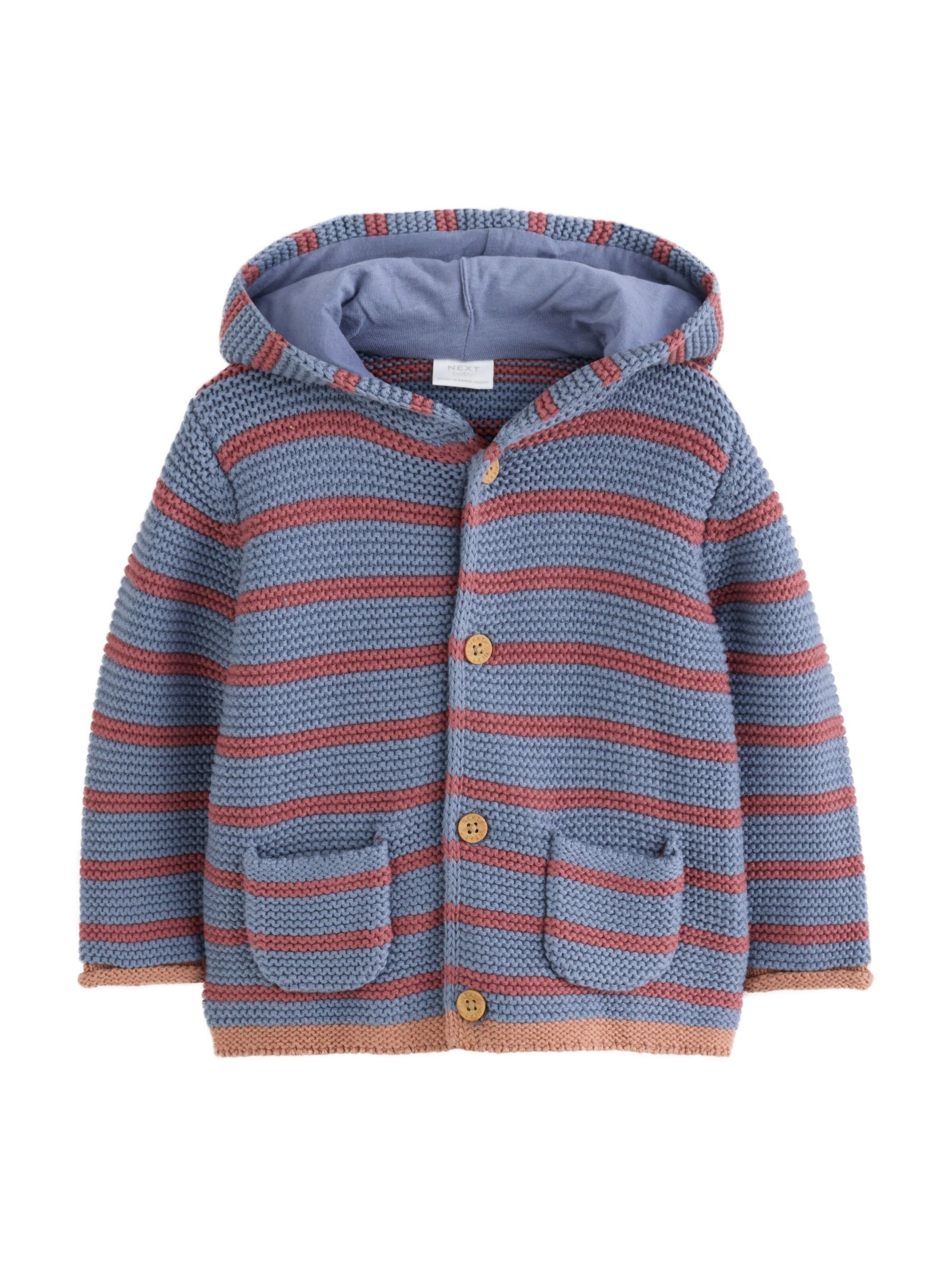 Next Strickjacke in Blau: Vorderseite