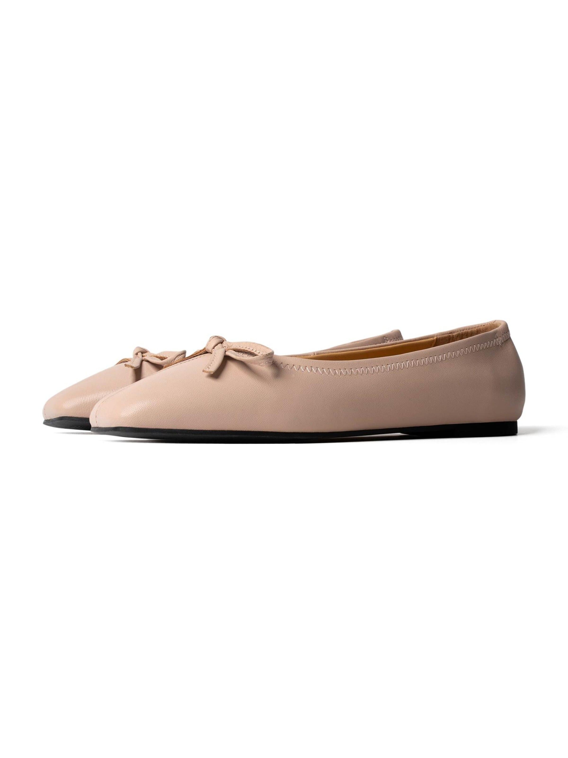 L37 HANDMADE SHOESBalerinke 'GOLDEN HOURS WE HAD' - roza boja
