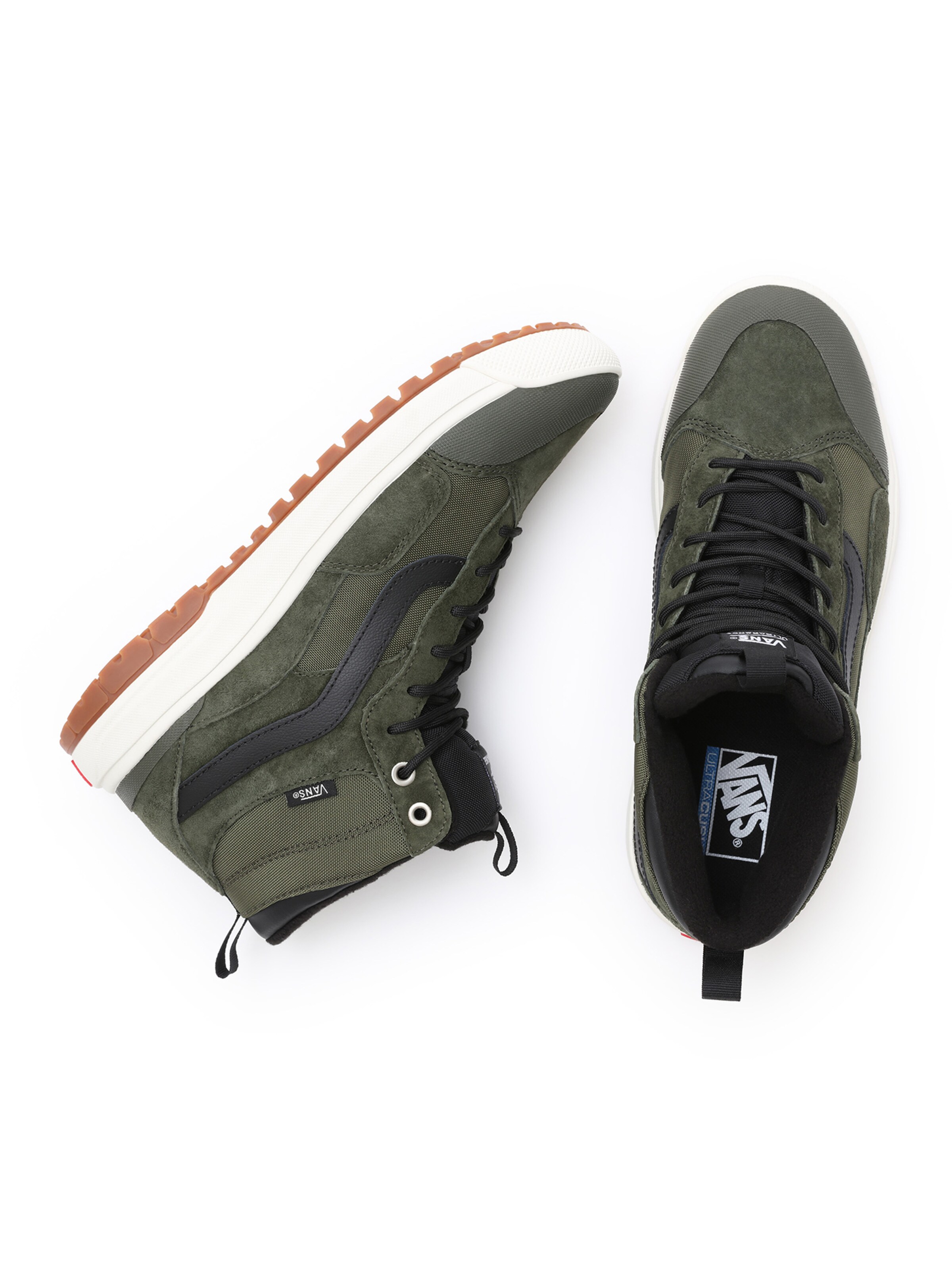 VANS Sneakers hoog Ultra Range in Groen ABOUT YOU