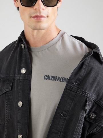 Calvin Klein Jeans Μπλουζάκι σε γκρι