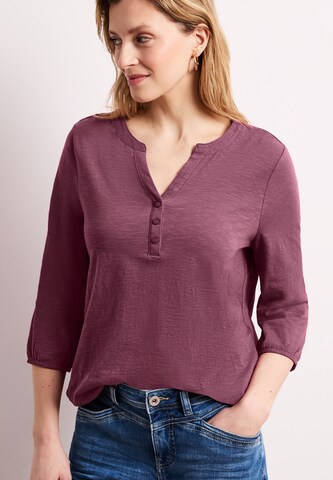 STREET ONE Shirt in Pink: front