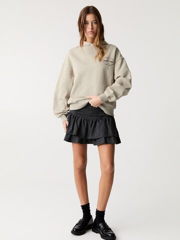 Sweat-shirt Pull&Bear en gris