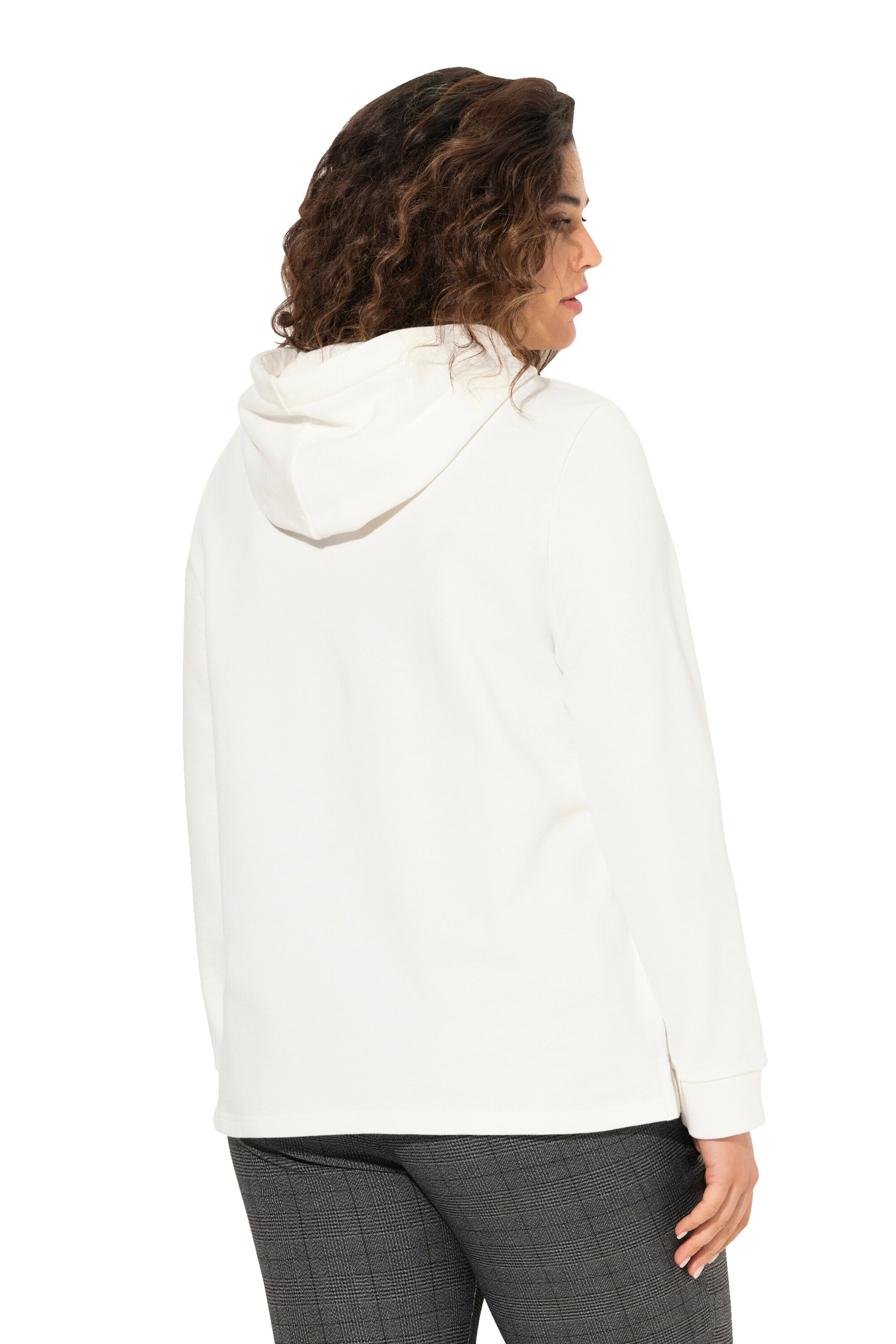 Ulla Popken Sweatshirt in Weiß