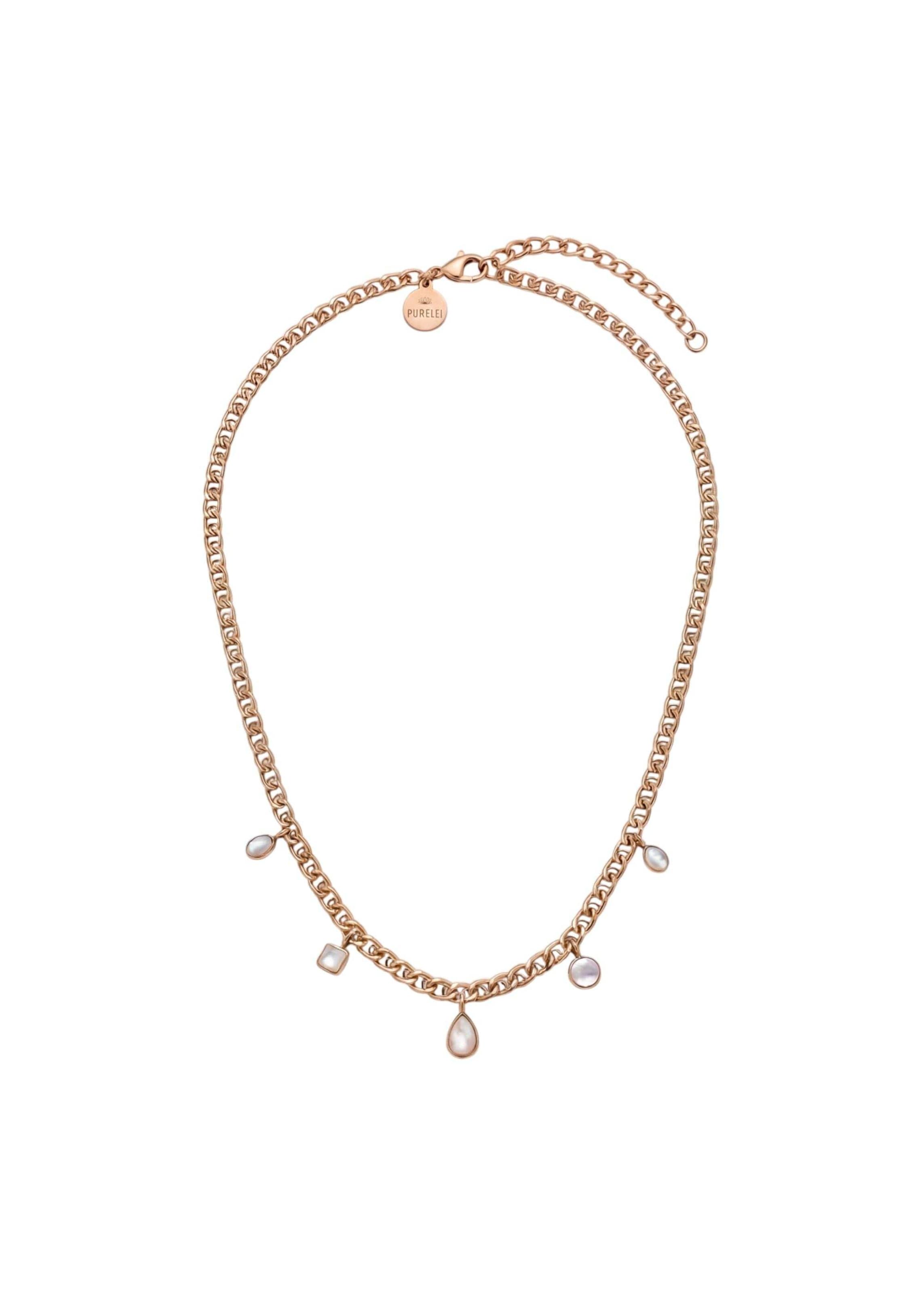 PURELEI Kette 'Soft Shine' in Gold: Vorderseite