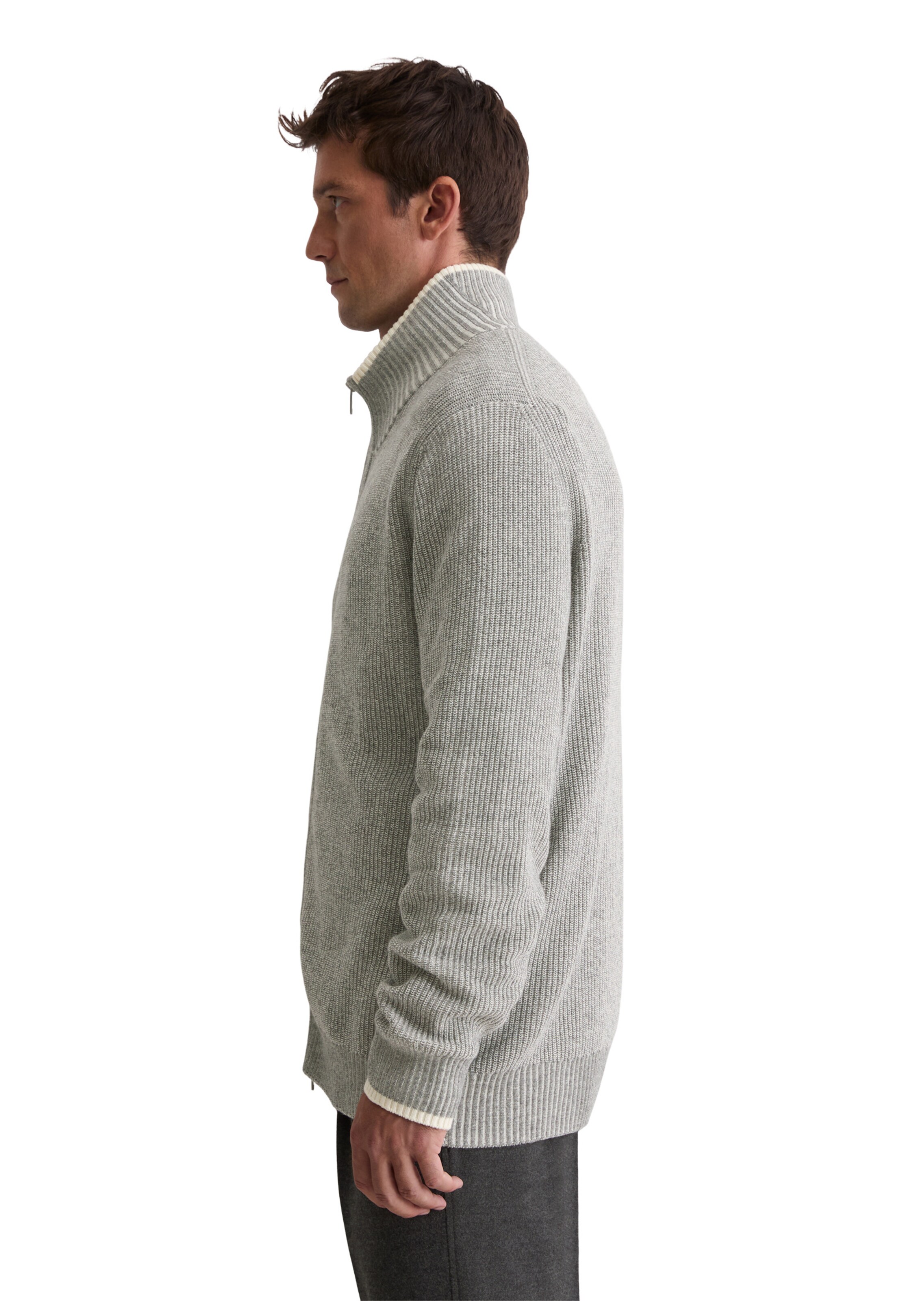 Marc O'Polo Knit cardigan in Grey
