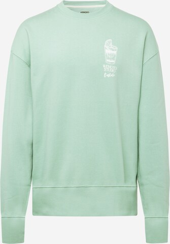 Sweat-shirt 'Estate' Wemoto en vert : devant