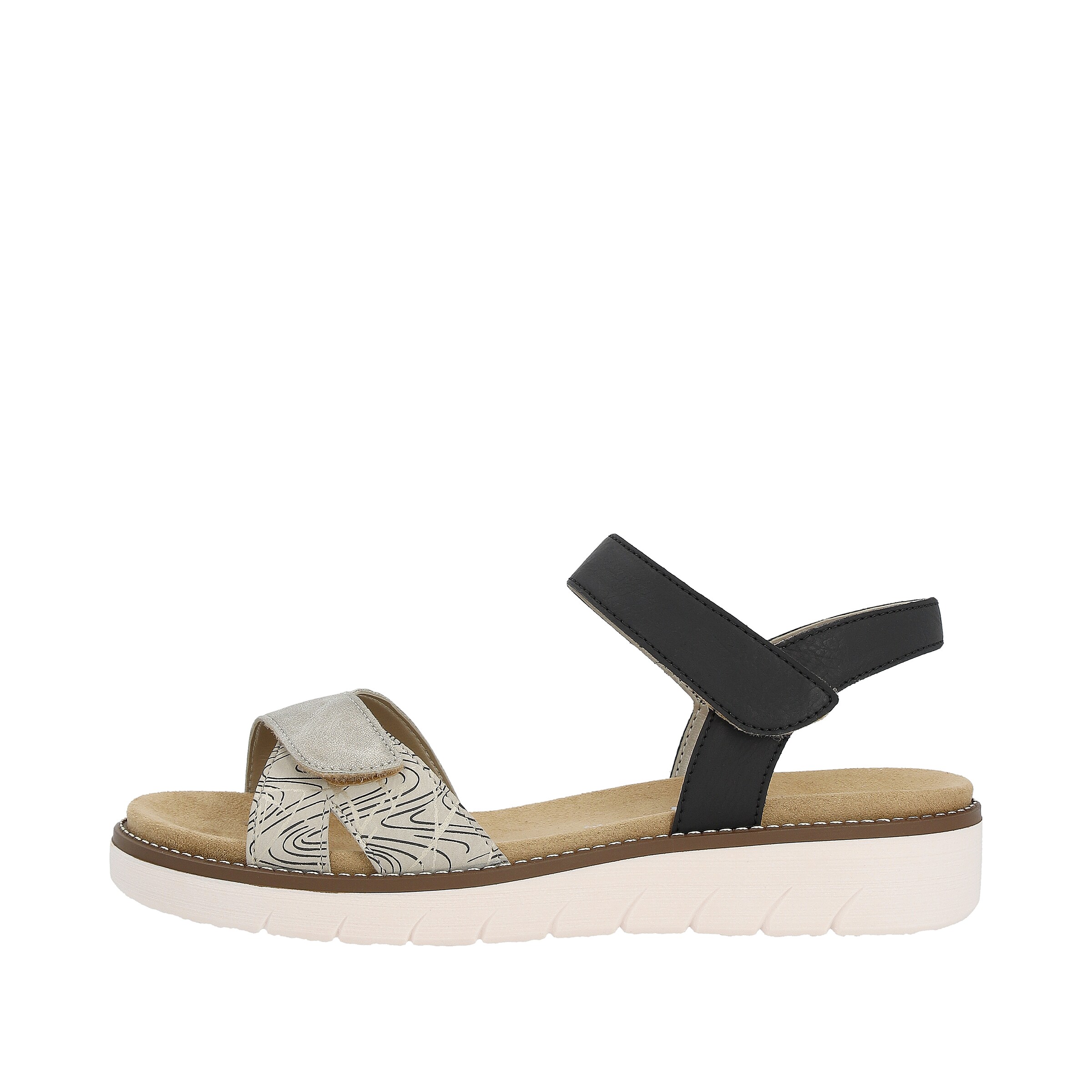 REMONTE Strap Sandals ' D2049 ' in Beige