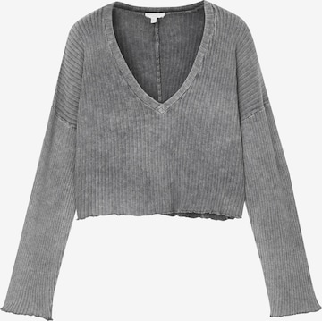 Pull&Bear Pullover i grå: forside