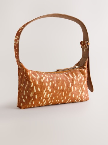 Next Schultertasche in Braun