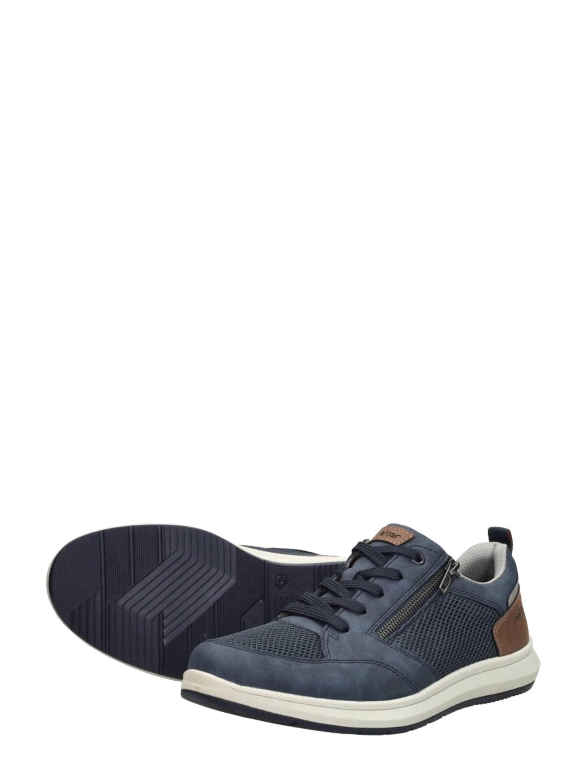 Rieker Sportieve veterschoen in Blauw