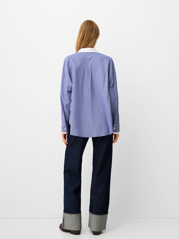 Camicia da donna di Bershka in blu