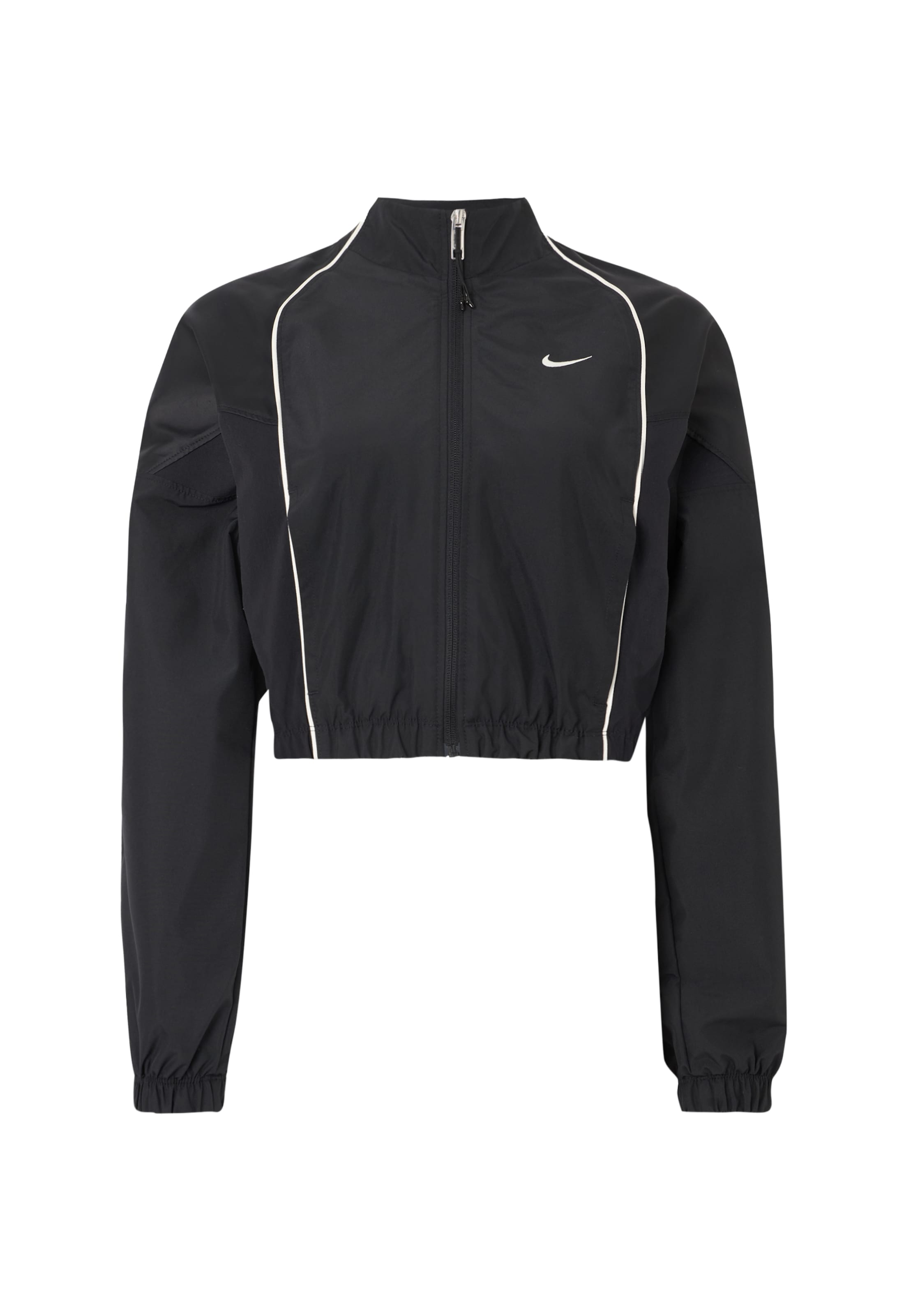 Nike SportswearPrijelazna jakna 'SHRUNKEN' - crna boja: prednji dio