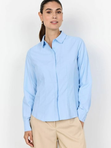 Soyaconcept Shirts ' SC-NETTI ' i blå: forside