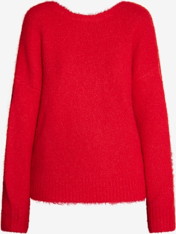 Pull-over 'Caspio' faina en rouge : devant