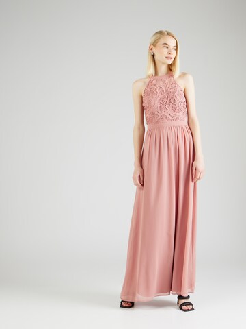 Lipsy Evening Dress in Pink: front