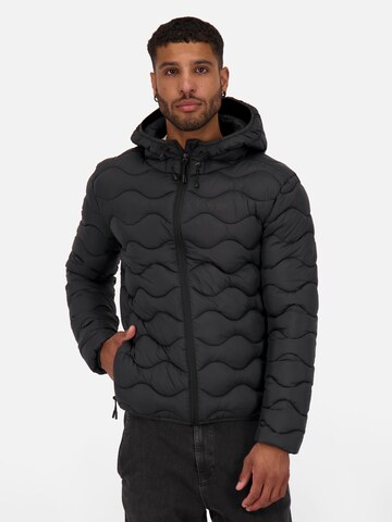 Alife and Kickin Winter jacket 'Arian' in Black: front