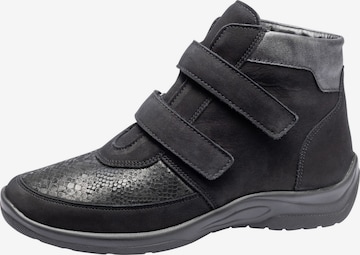WALDLÄUFER Stiefel 'Hesna' in Schwarz: Vorderseite
