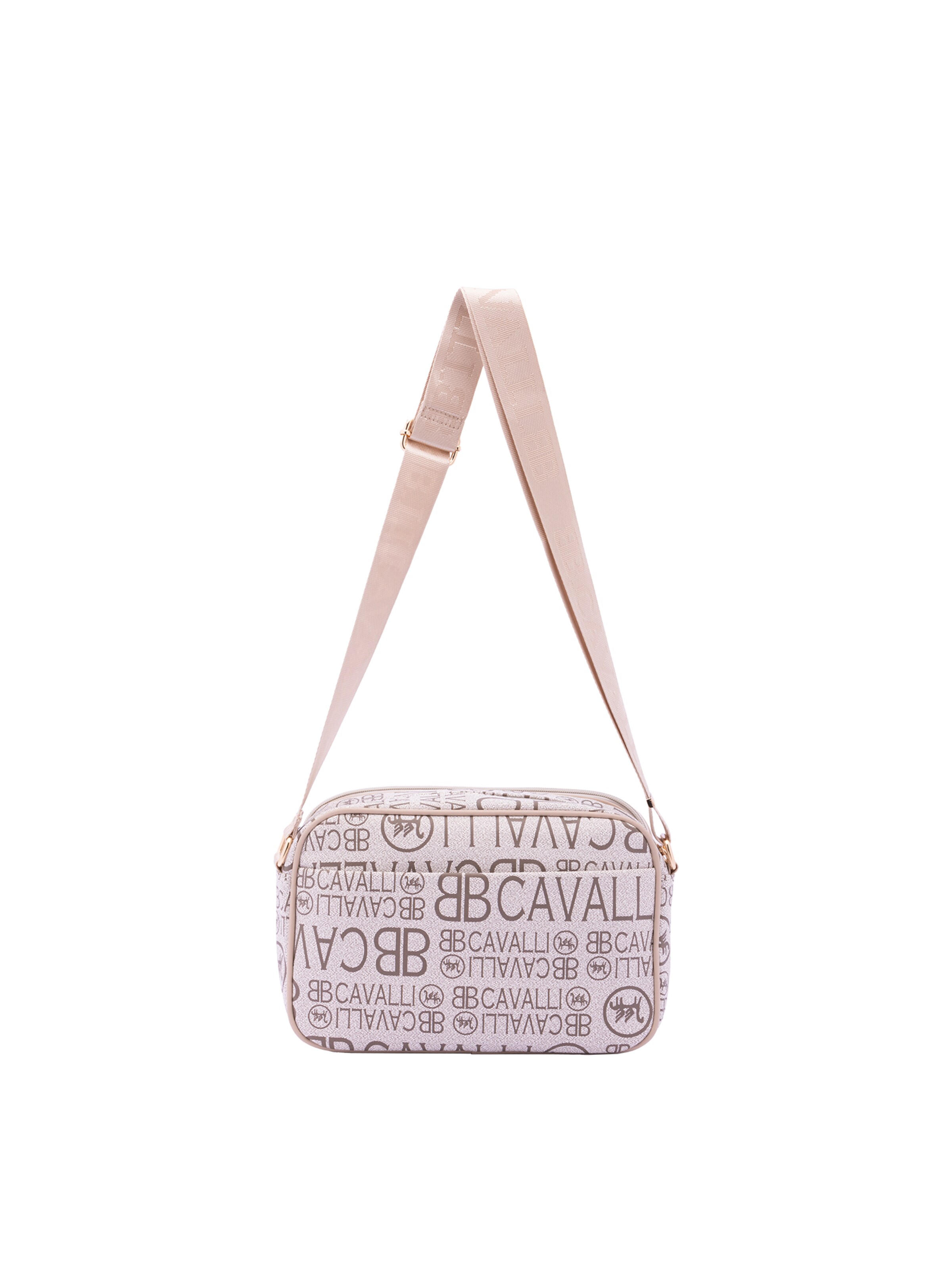 Borsa a tracolla 'Borsa a Tracolla B Cavalli Donna con Zip e Tasche Regolabile Nera' di B. Cavalli in arancione