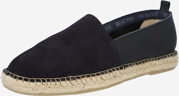 SELECTED HOMME Espadrilles in Blauw: voorkant