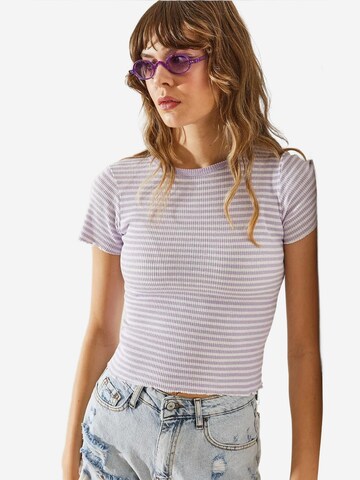 Bianco Lucci - Camisa em roxo