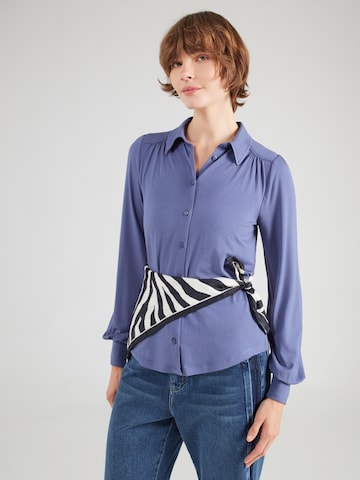 King Louie Blouse 'Carina' in Blue: front