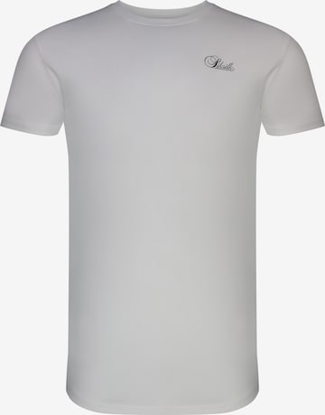 SikSilk Koszulka 'Essentials' w kolorze biały: przód