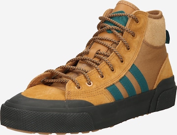 ADIDAS ORIGINALS Sneakers hoog 'Nizza Hi Rf Atr' in Bruin: voorkant